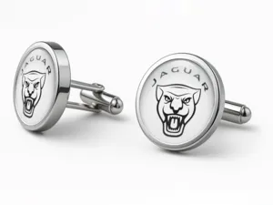 Jaguar Wedding Cufflinks Gift Set Stylish Minimal Pro Edition